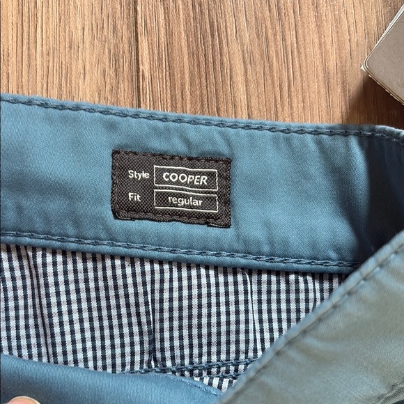 Men's Blue Chinos - Picture 4 of 7